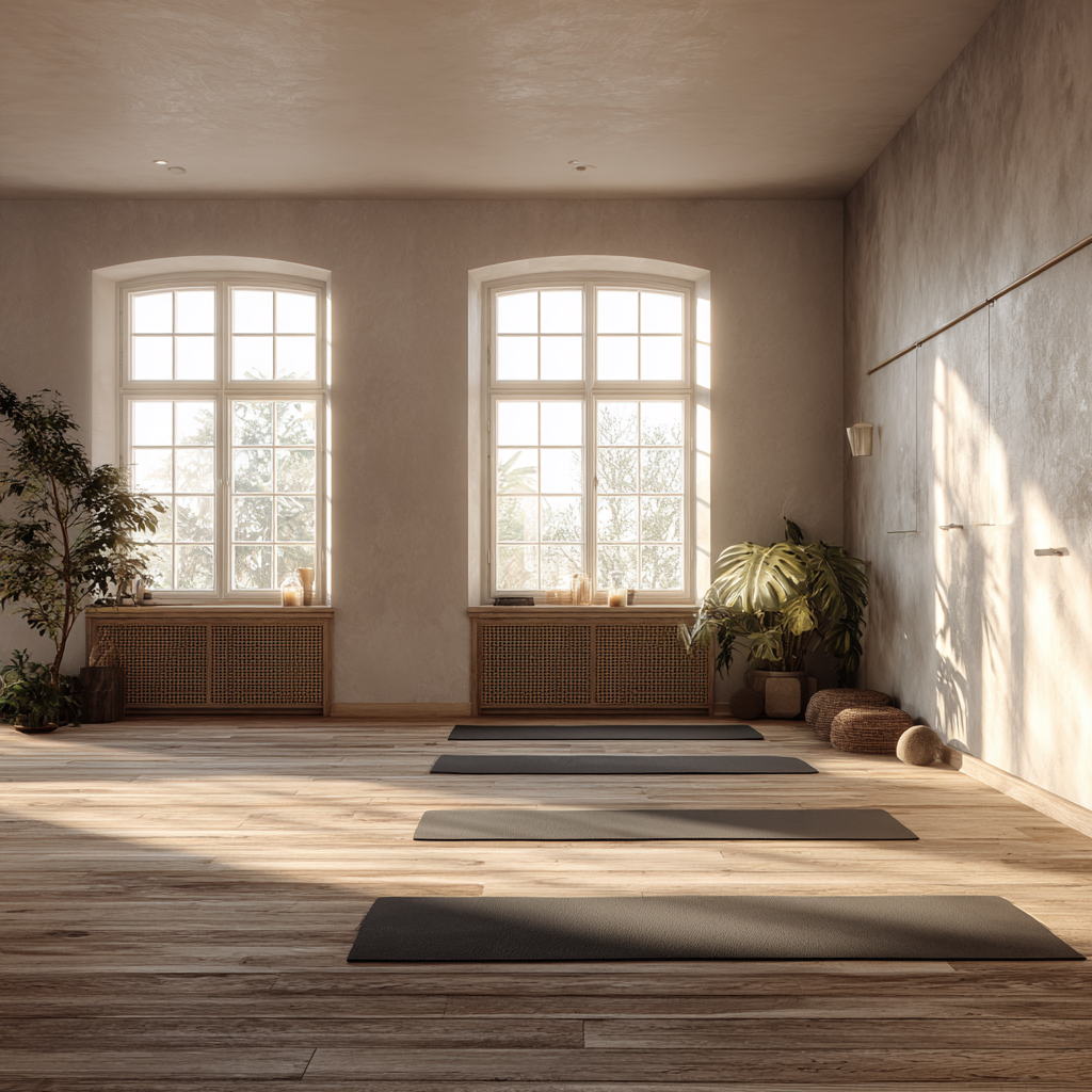 Йога студія інтер'єр